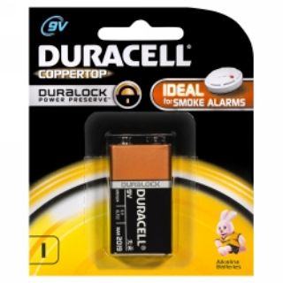 Picture of BATTERY DURACELL ALK 9V BP1