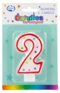 Picture of CANDLES ALPEN NUMERALS NO.2