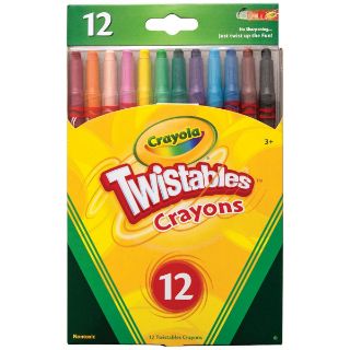 Picture of CRAYONS CRAYOLA TWISTABLE PK12