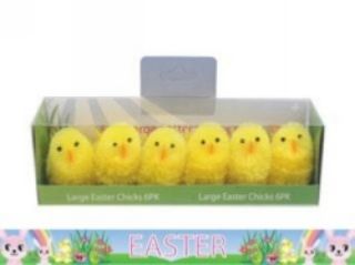 Picture of EASTER CHICKS 5CM BX6