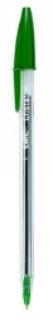 Picture of PEN BIC BP CRISTAL MED GREEN BX12